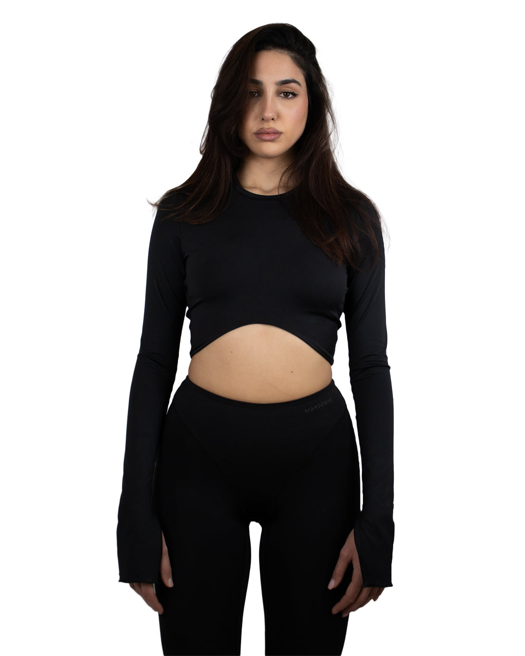 Split Sleeve Croptop