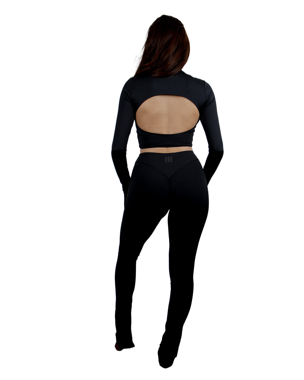V Contour Split Leg Leggings